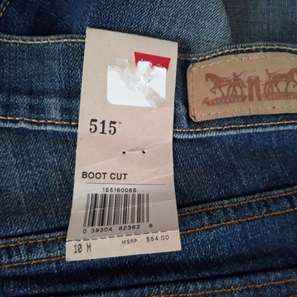 Levi's Women's Boot Cut 515 Mid Rise Jeans Sz. 10M - Picture 10 of 12
